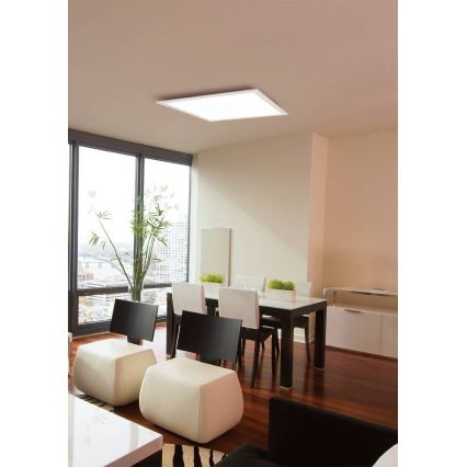 Eglo 75525 - LED RGBW Prigušiva stropna svjetiljka SALOBRENA LED/12W/230V 2700-6500K + daljinski upravljač