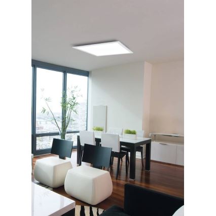 Eglo 75525 - LED RGBW Prigušiva stropna svjetiljka SALOBRENA LED/12W/230V 2700-6500K + daljinski upravljač