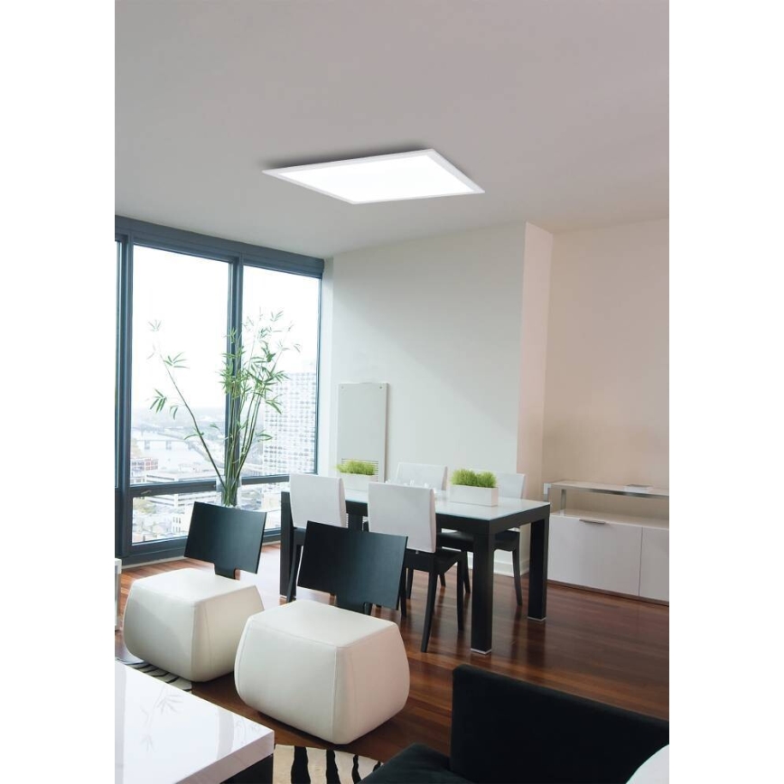 Eglo 75525 - LED RGBW Prigušiva stropna svjetiljka SALOBRENA LED/12W/230V 2700-6500K + daljinski upravljač