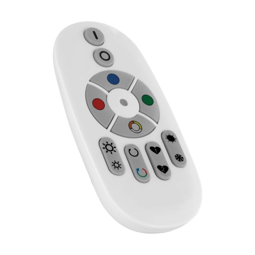 Eglo 75525 - LED RGBW Prigušiva stropna svjetiljka SALOBRENA LED/12W/230V 2700-6500K + daljinski upravljač