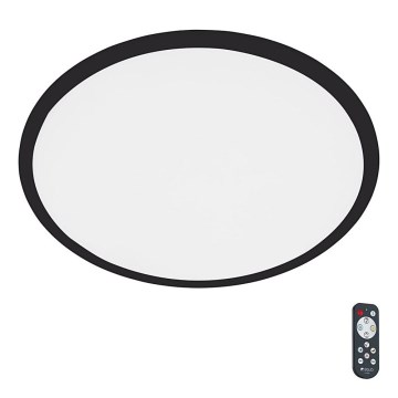 Eglo 75577 - LED stropna svjetiljka s prigušivanjem SALOBRENA-TW LED/32,5W/230V 2700-6500K promjer 60 cm + daljinski upravljač
