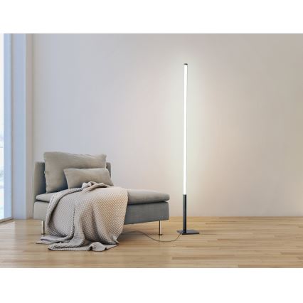 Eglo - LED Prigušiva podna lampa LED/14W/230V 2700-6500K + daljinski upravljač