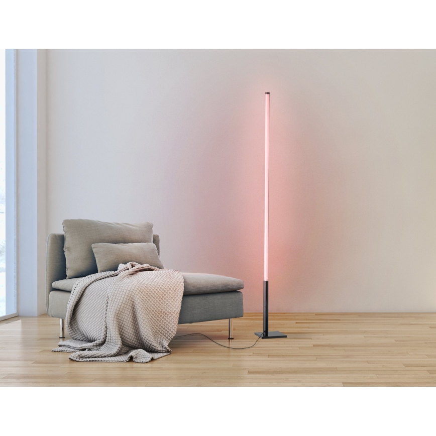 Eglo - LED RGB Prigušiva podna lampa LED/13,5W/230V 2700-6500K + daljinski upravljač