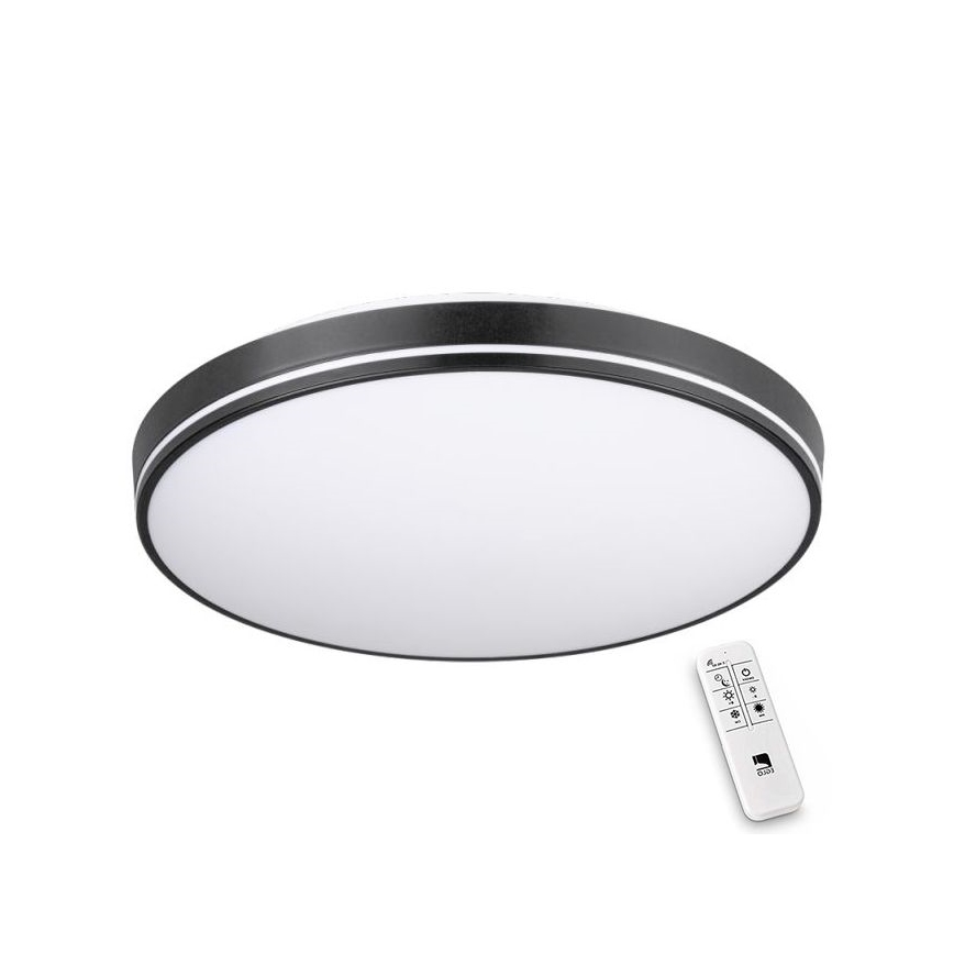 Eglo - LED Prigušiva stropna svjetiljka LED/22W/230V 3000-6500K + daljinski upravljač