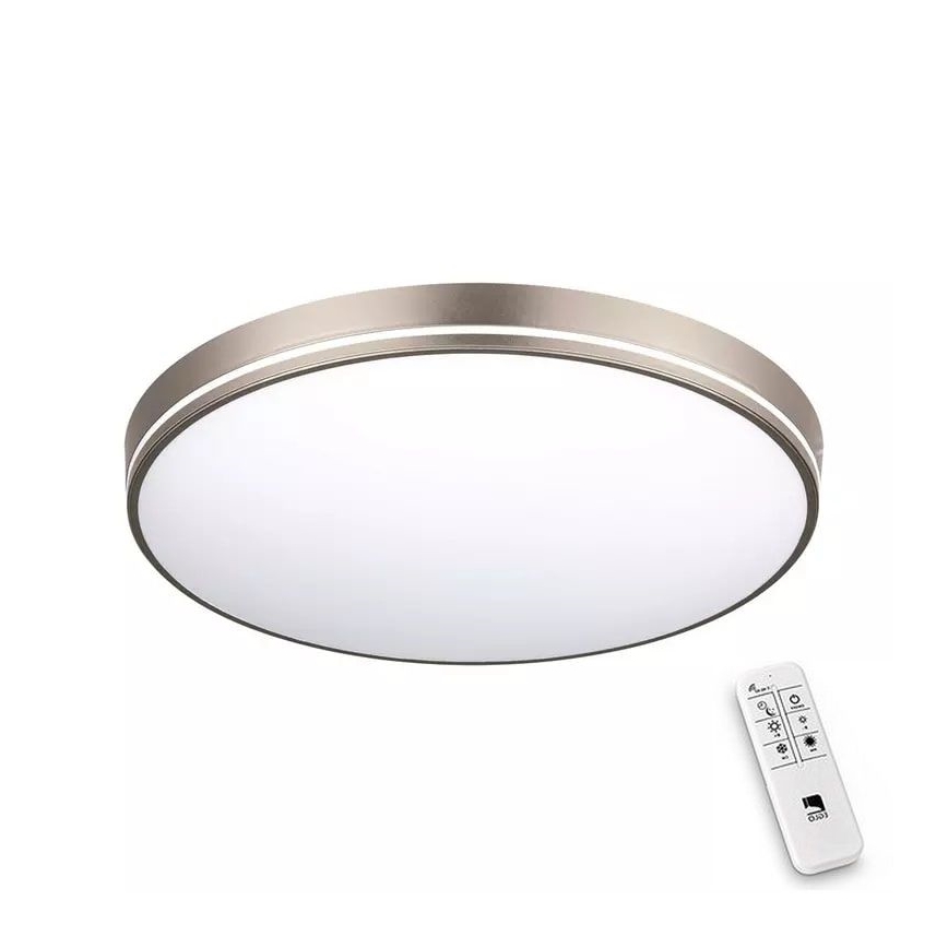 Eglo - LED Prigušiva stropna svjetiljka LED/22W/230V 3000-6500K + daljinski upravljač