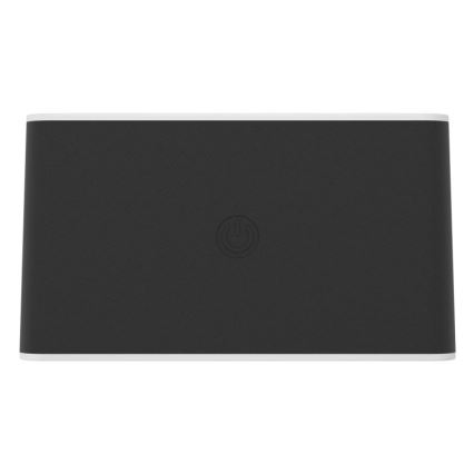 Eglo - Punjiva dodirna LED vanjska zidna svjetiljka s prigušivanjem LED/5W/5V 2000 mAh 3000/4000/6500K IP44 crna