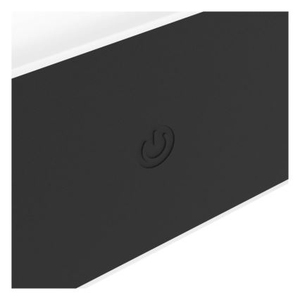 Eglo - Punjiva dodirna LED vanjska zidna svjetiljka s prigušivanjem LED/5W/5V 2000 mAh 3000/4000/6500K IP44 crna