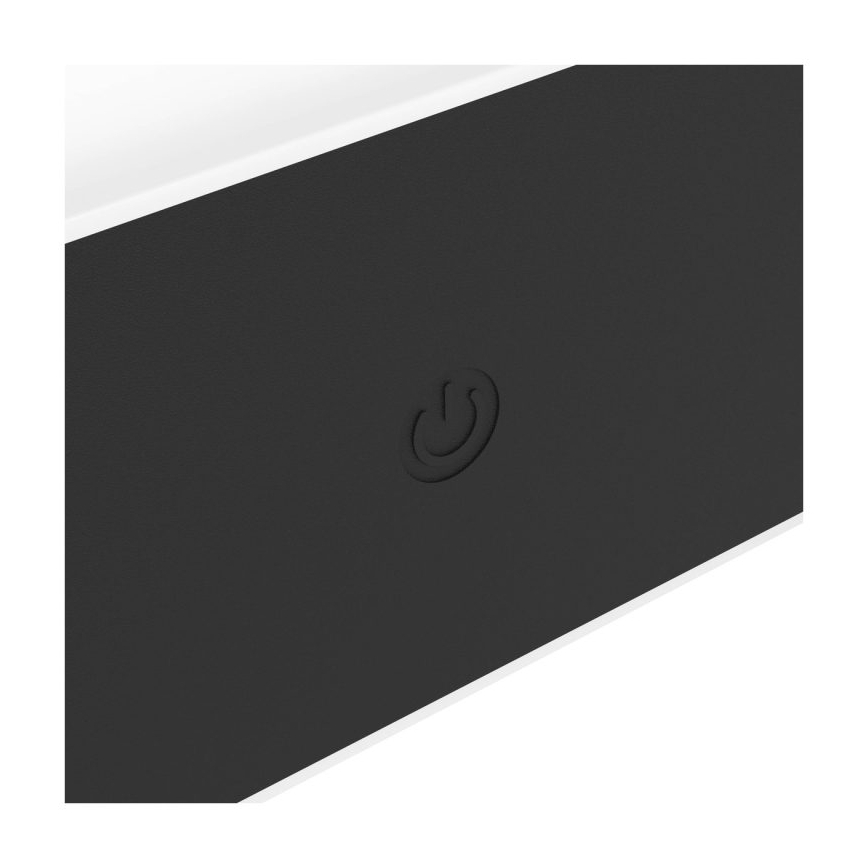 Eglo - Punjiva dodirna LED vanjska zidna svjetiljka s prigušivanjem LED/5W/5V 2000 mAh 3000/4000/6500K IP44 crna