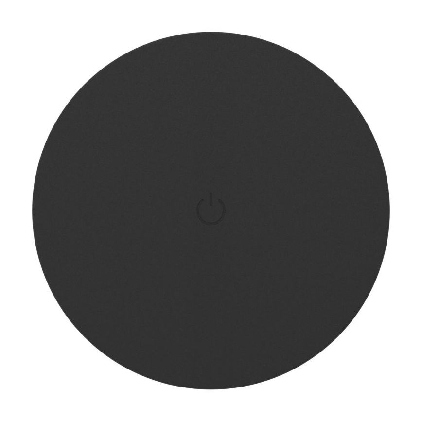 Eglo - LED prigušivo punjivo vanjsko zidno svjetlo s dodirnim upravljanjem LED/5W/5V 2000 mAh 3000/4000/6500K IP44 crno