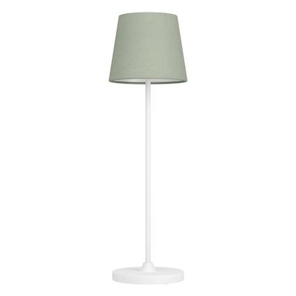 Eglo - LED stolna lampa s dodirnim prigušivačem, punjiva LED/3,8W/5V 2400/3000/4000K 2000 mAh bijela/zelena