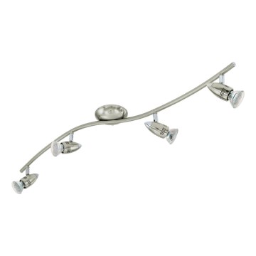 Eglo 78025 - LED Reflektorska svjetiljka MAGNUM 4xGU10/3W/230V 3000K mat krom