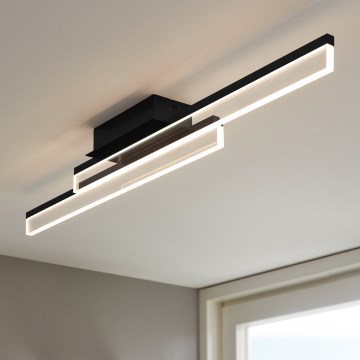 Eglo 780433 - LED kupaonska stropna svjetiljka YANGUAS 2xLED/11W/230V 3000K IP44 crna
