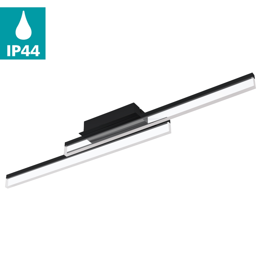 Eglo 780433 - LED Stropna svjetiljka za kupaonicu YANGUAS 2xLED/11W/230V 3000K IP44 mat krom