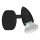Eglo 780443 - LED Zidna reflektorska svjetiljka SABADELL 1xGU10/2,8W/230V 3000K crna