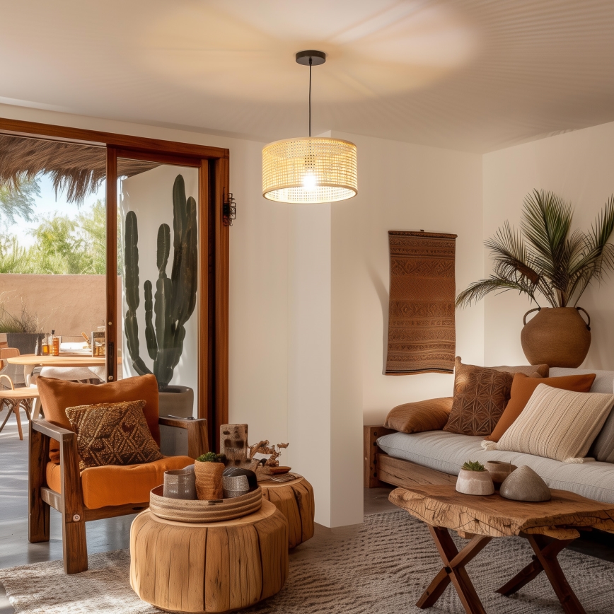 Eglo 781161 - Zamjenski abažur za svjetiljku KERIA, Ø 40 cm, bež