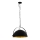 Eglo 78441 - Luster na lancu COVALEDA 1xE27/60W/230V crna