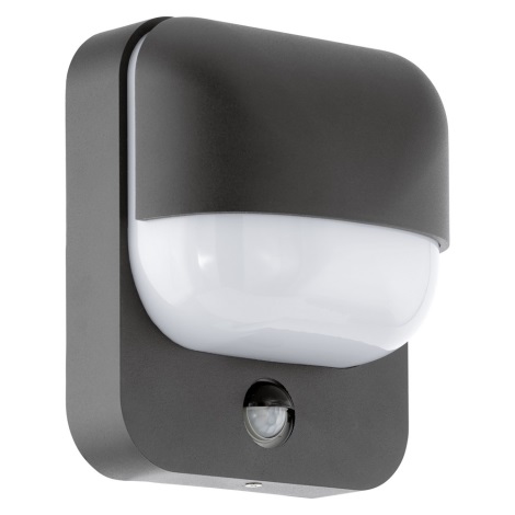 Eglo 78596 - Vanjska zidna svjetiljka sa senzorom TRABADA 1xE27/40W/230V IP44