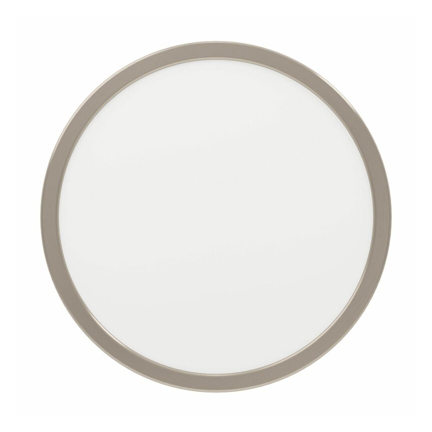 Eglo 78674 - LED stropna svjetiljka FUEVA LED/20,5W/230V promjer 28,5 cm matni krom
