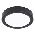 Eglo 78675 - LED stropna svjetiljka FUEVA LED/11W/230V Ø 16 cm crna