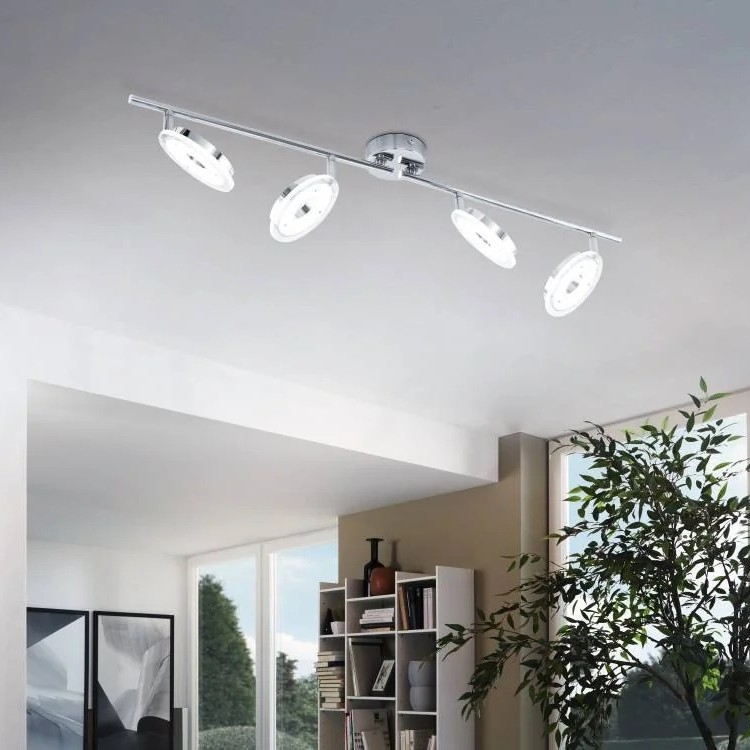 Eglo 78684 - LED spot svjetiljka DORNES 4xLED/4,5W/230V sjajni krom