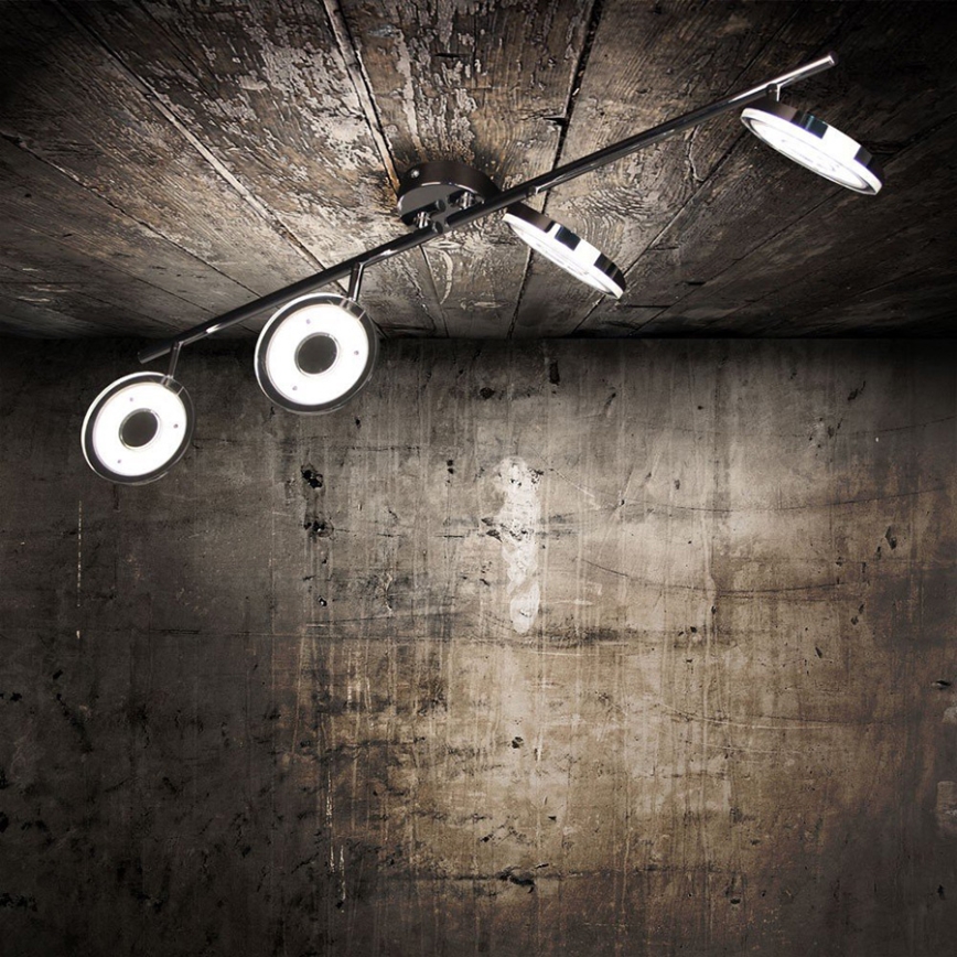 Eglo 78684 - LED spot svjetiljka DORNES 4xLED/4,5W/230V sjajni krom