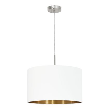 Eglo 78695 - Luster na sajli PASTERI 1xE27/60W/230V bijela