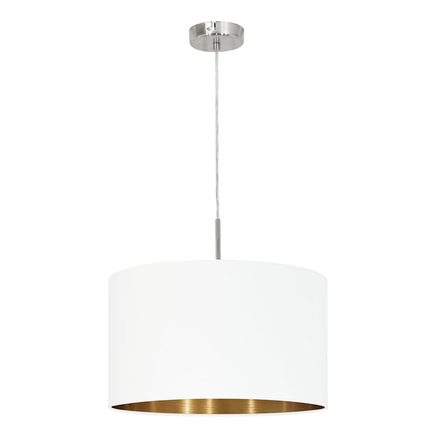 Eglo 78695 - Luster na sajli PASTERI 1xE27/60W/230V bijela