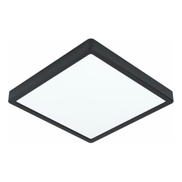 Eglo 78815 - LED Stropna svjetiljka FUEVA LED/20,5W/230V 28,5x28,5 cm crna