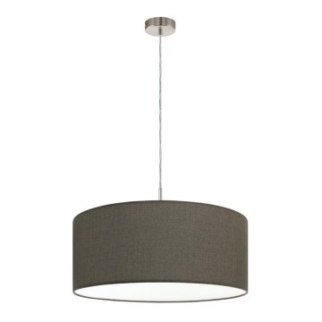 Eglo 79126 - Luster na sajli PASTERI 1xE27/60W/230V smeđa