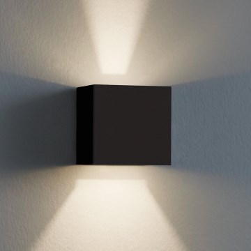 Eglo 79215 - LED Vanjska zidna svjetiljka CALPINO 2xLED/3,3W/230V 3000K IP54 crna