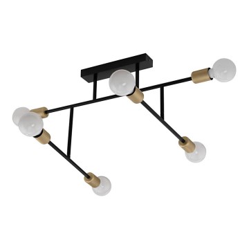 Eglo 79356 - Nadgradni luster BELSIANA 6xE27/40W/230V