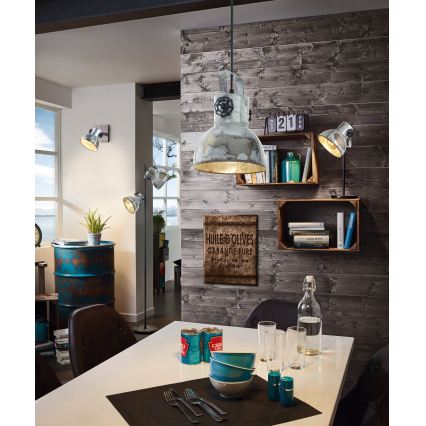 Eglo 79369 - Podna lampa BARNSTAPLE 2xE27/40W/230V