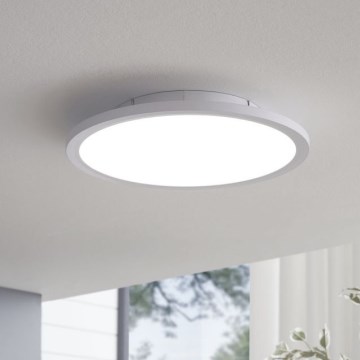 Eglo 79469 - LED Prigušiva stropna svjetiljka POZZALLO LED/21W/230V 2700-6500K bijela + daljinski upravljač