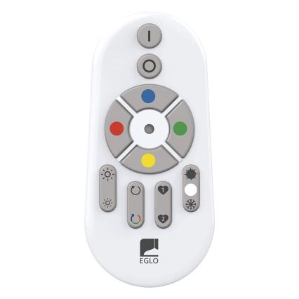 Eglo 79469 - LED Prigušiva stropna svjetiljka POZZALLO LED/21W/230V 2700-6500K bijela + daljinski upravljač