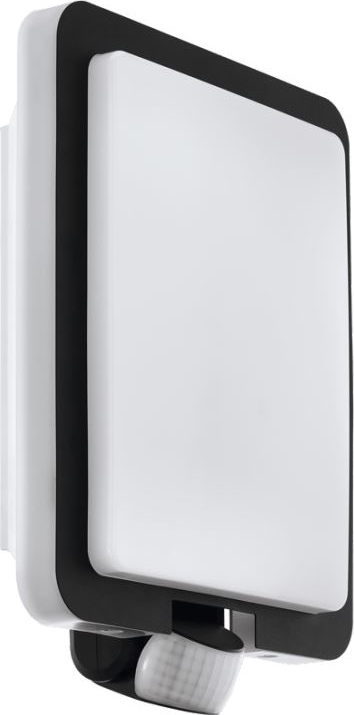Eglo 79546 - Vanjska zidna svjetiljka s senzorom MUSSOTTO 1xE27/28W/230V IP44