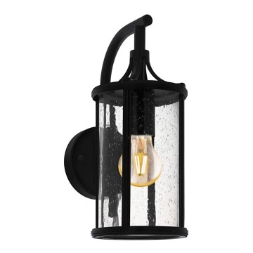 Eglo 79572 - Vanjska zidna svjetiljka SANTA FLAVIA 1xE27/60W/230V IP44 crna