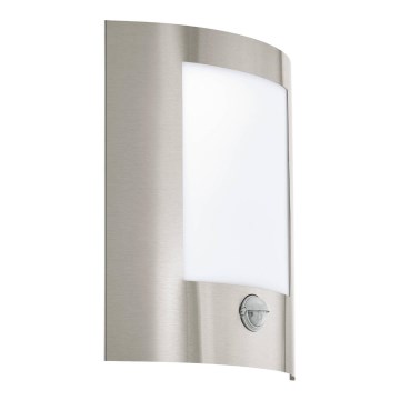 Eglo 79601 - Vanjsko zidno svjetlo sa senzorom FIDELIDAD 1xE27/60W/230V IP44
