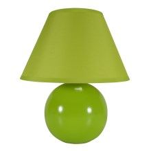 Eglo 80719 - Stolna lampa TINA 1xE14/40W/230V zelena