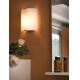 EGLO - Stropna zidna svjetiljka 1xE27/60W bijela