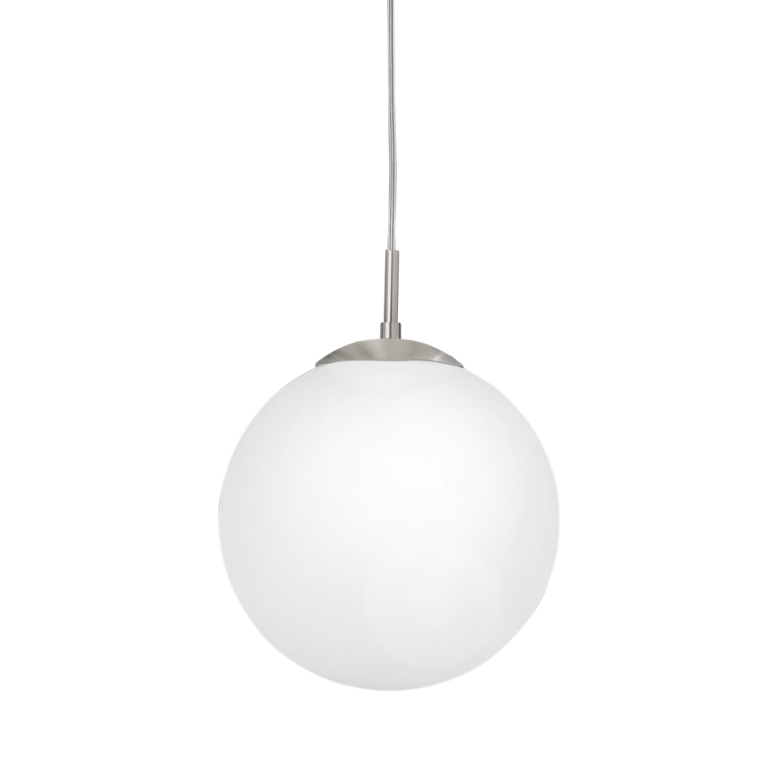 EGLO - Luster na sajli 1xE27/60W/230V pr. 25 cm bijela