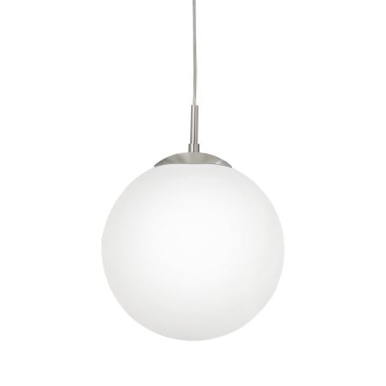 EGLO - Luster na sajli 1xE27/60W/230V pr. 30 cm bijela