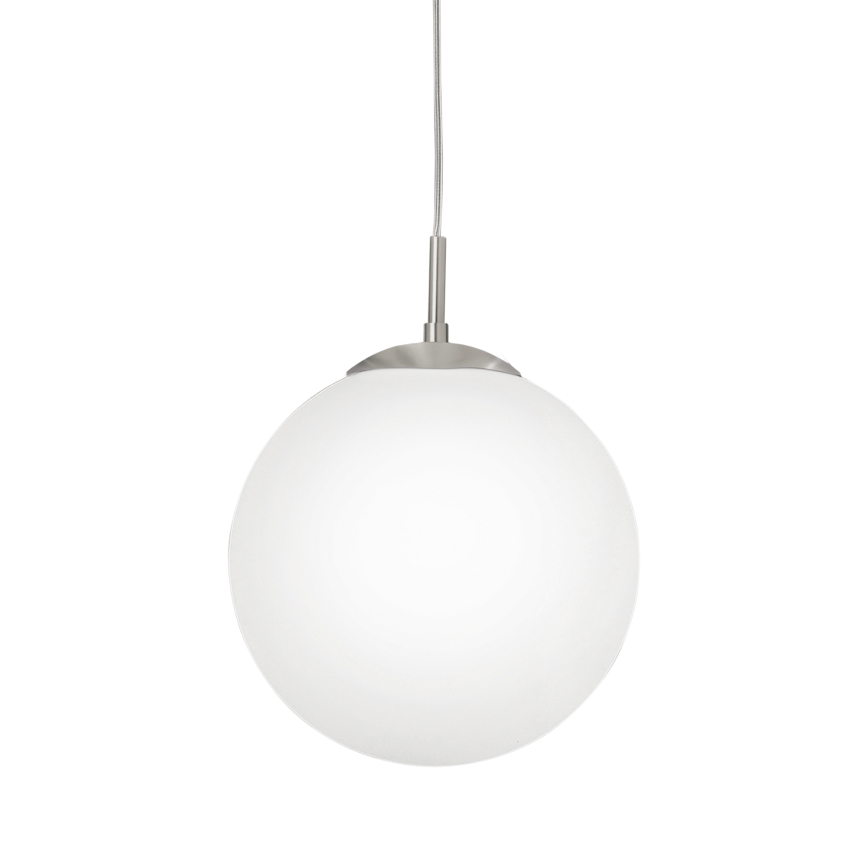 EGLO - Luster na sajli 1xE27/60W/230V pr. 30 cm bijela