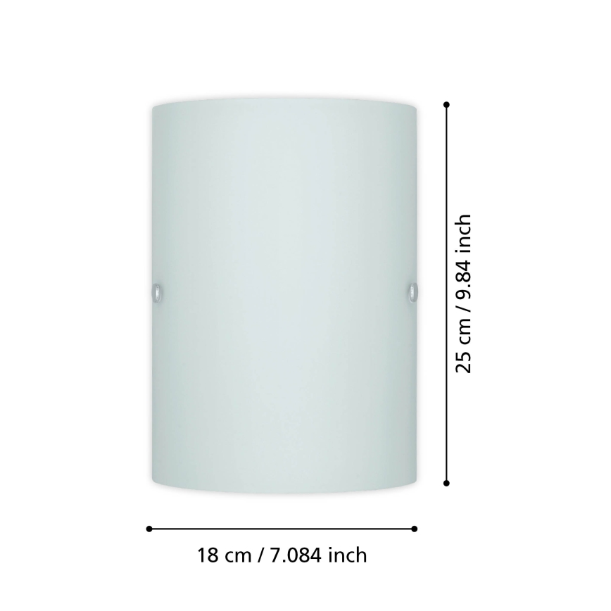 EGLO - Zidna svjetiljka 1x14/60W bijela