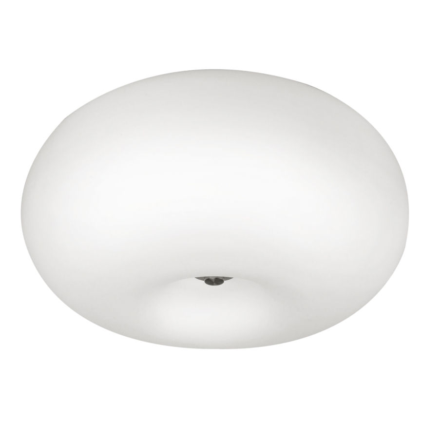 EGLO - Stropna svjetiljka OPTICA 2xE27/60W/230V opalno staklo pr. 35 cm