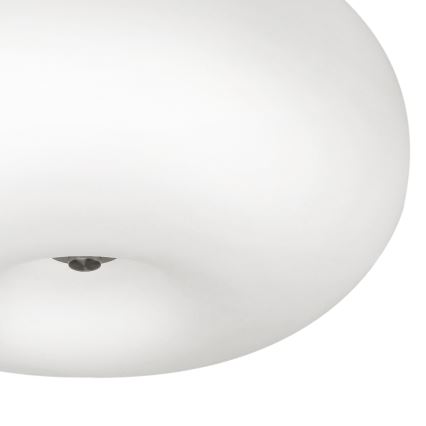 EGLO - Stropna svjetiljka OPTICA 2xE27/60W/230V opalno staklo pr. 35 cm