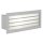 EGLO 88576 - Vanjska zidna svjetiljka ZIMBA 1xE27/60W srebrna/bijela IP44