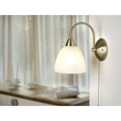 Eglo 89895 - Zidna svjetiljka s prekidačem DIONIS E14/40W/230V