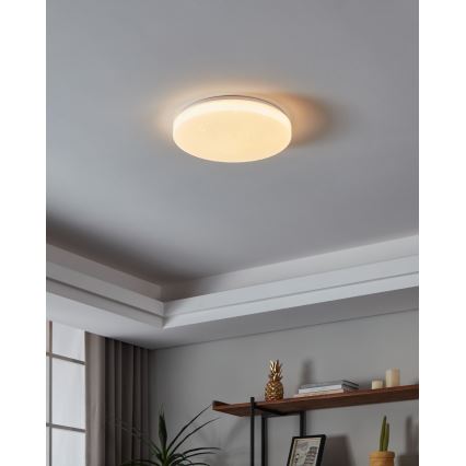 Eglo - LED Prigušiva stropna svjetiljka LED/19,2W/230V 2700-6500K ZigBee