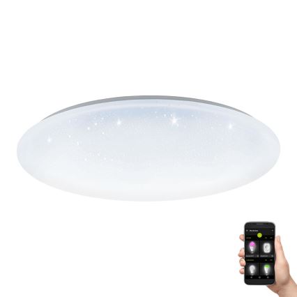 Eglo - LED Prigušiva stropna svjetiljka LED/44,8W/230V 2700-6500K ZigBee