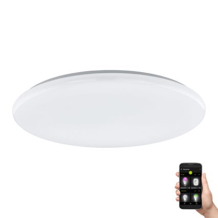 Eglo - LED Prigušiva stropna svjetiljka LED/44,8W/230V ZigBee